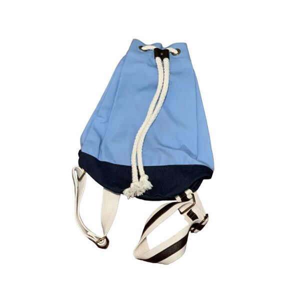 NEW WITH TAGS Merona Canvas BLUE Bag - Picture 1 of 3